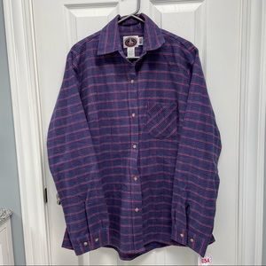 GREEN MOUNTAIN FLANNEL by a Johnson Woolen Mills Flannel Shirt XL Bubble…